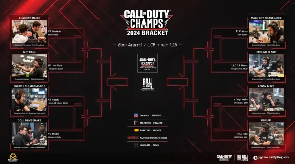 COD Champs 2024 Bracket