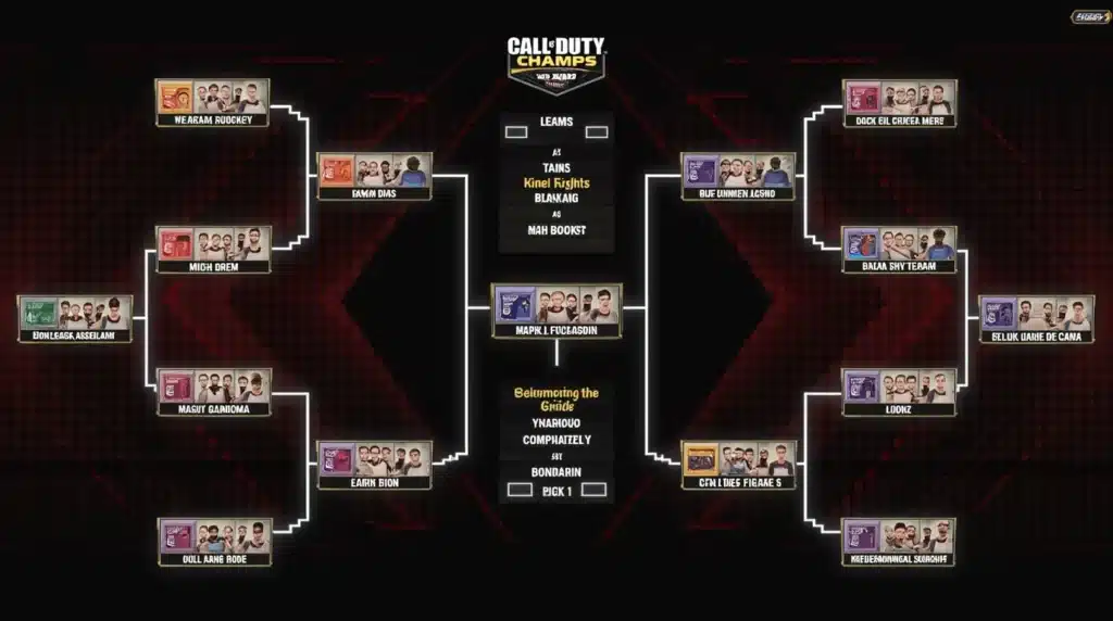 COD Champs 2024 Bracket